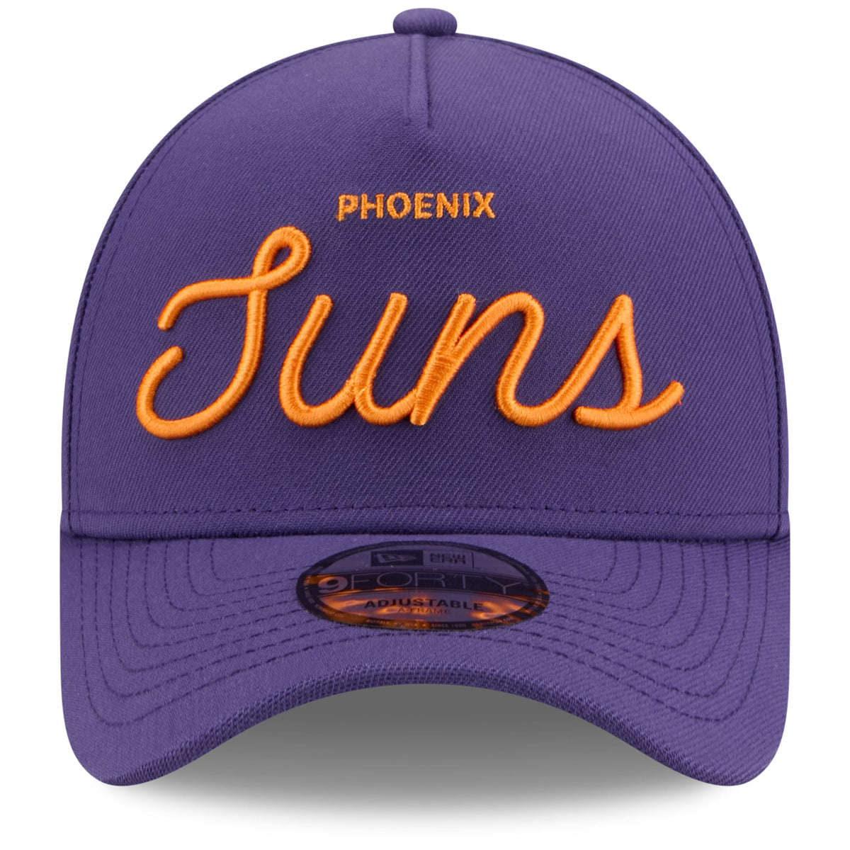 Unisex Phoenix Suns New Era x Malbon Golf Purple 9FORTY A-Frame Adjustable Hat