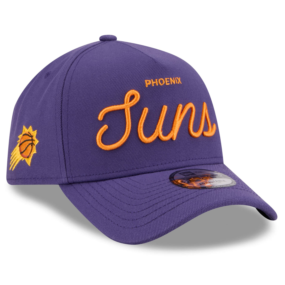Unisex Phoenix Suns New Era x Malbon Golf Purple 9FORTY A-Frame Adjustable Hat