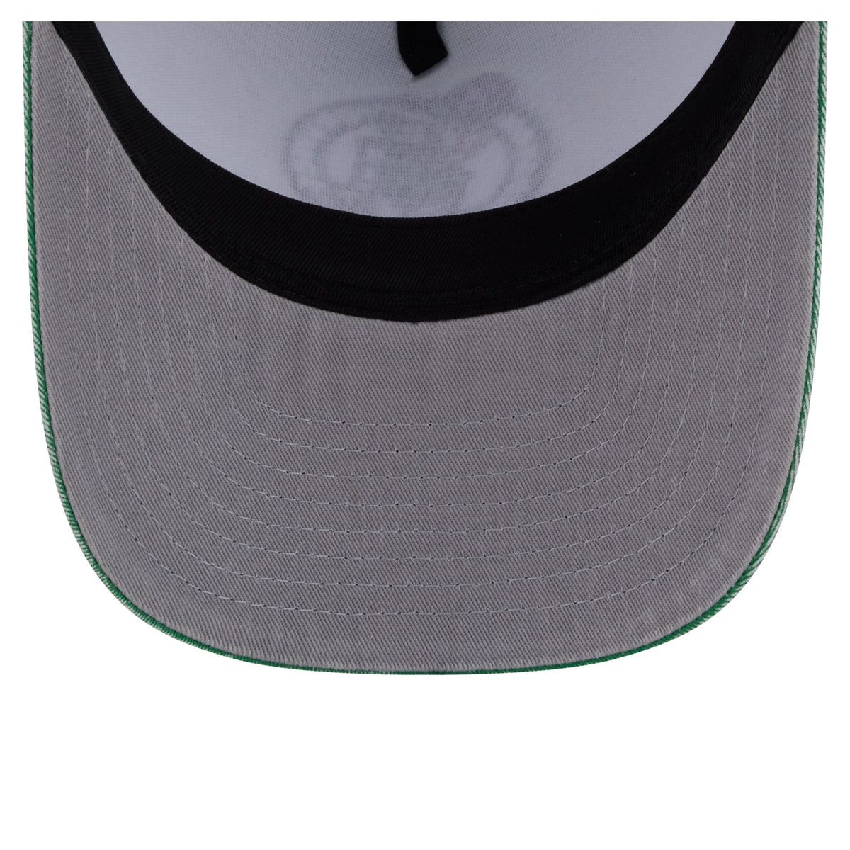Men's Boston Celtics  New Era Kelly Green/White Washed Meshback 9FIFTY Adjustable Hat