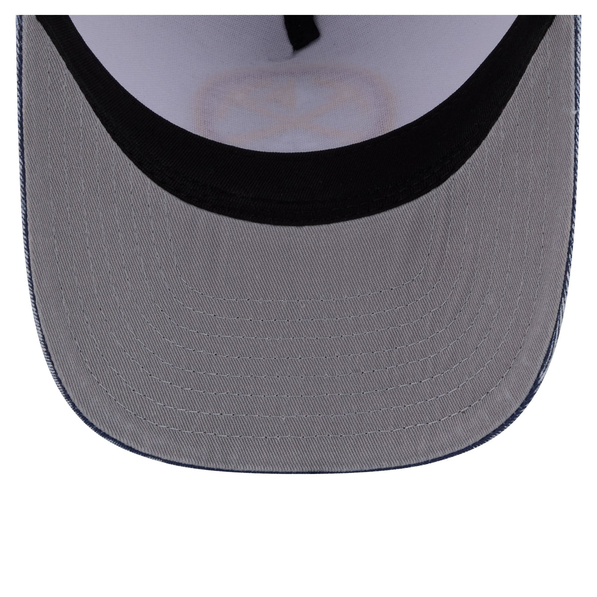 Men's Denver Nuggets  New Era Navy/White Washed Meshback 9FIFTY Adjustable Hat