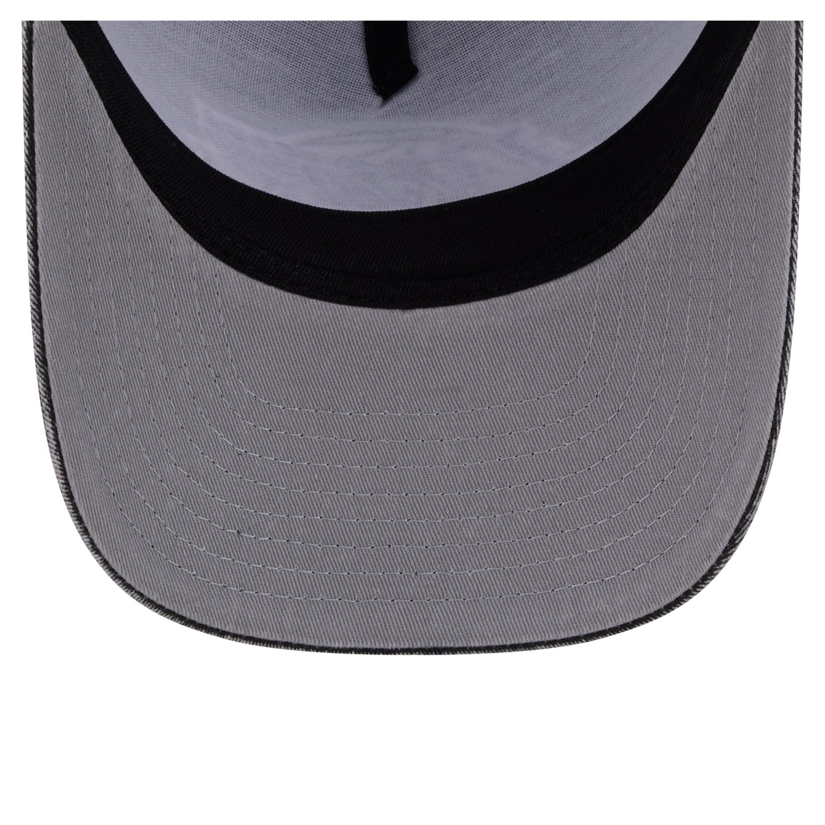 Men's Los Angeles Lakers  New Era Black/White Washed Meshback 9FIFTY Adjustable Hat