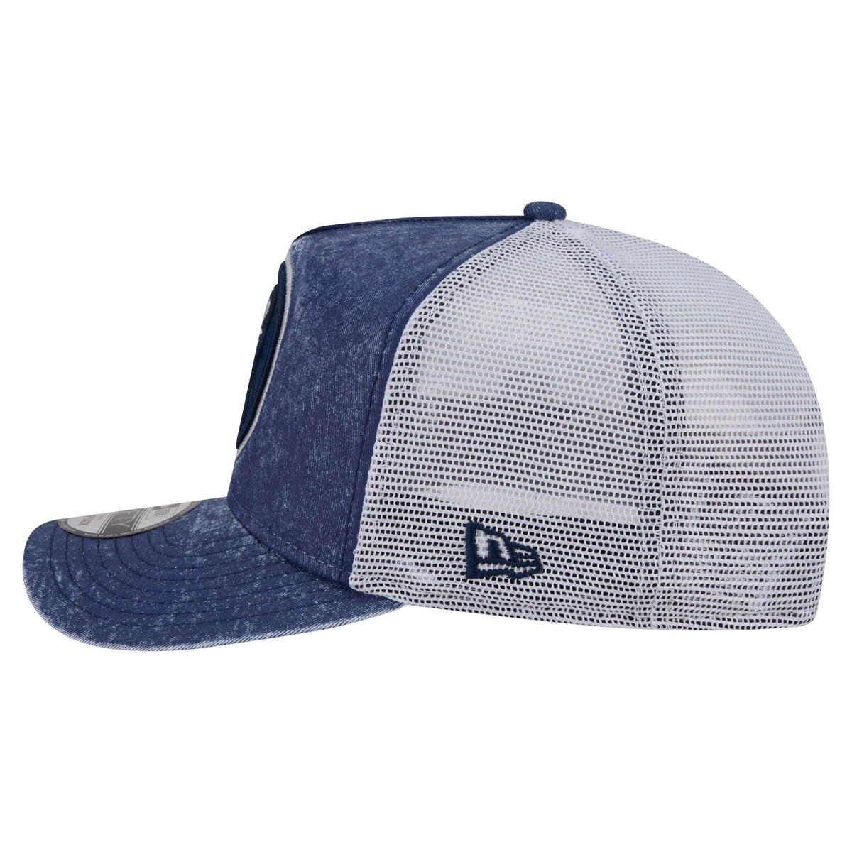 Men's Minnesota Timberwolves  New Era Navy/White Washed Meshback 9FIFTY Adjustable Hat