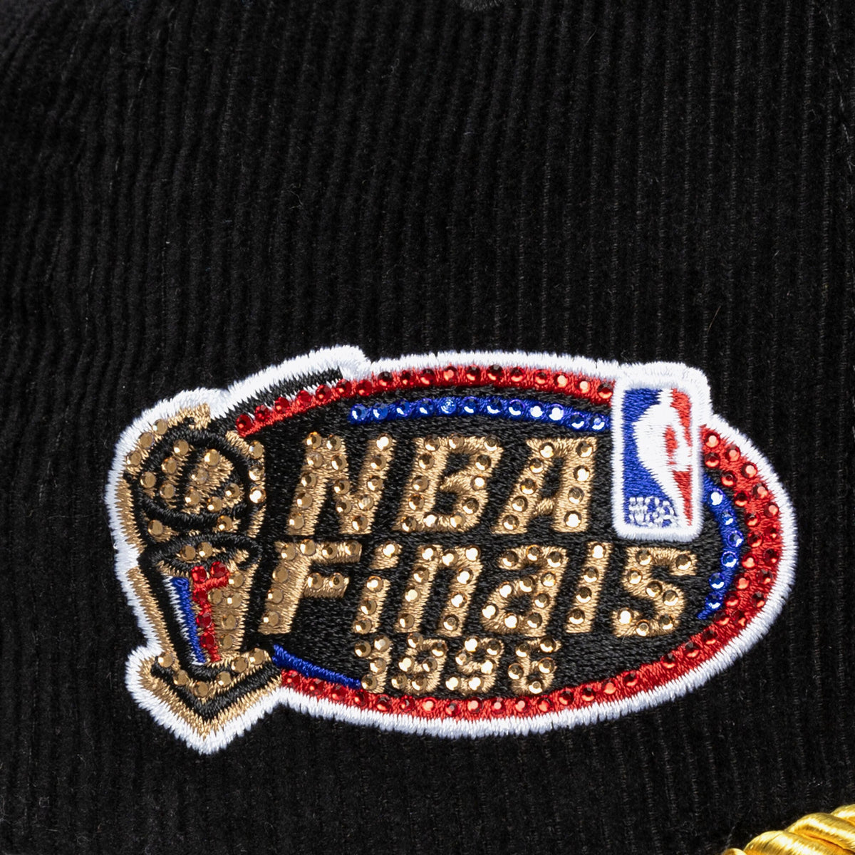 Women's Chicago Bulls Mitchell & Ness x DANNIJO Black Deadstock Cord Snapback Hat