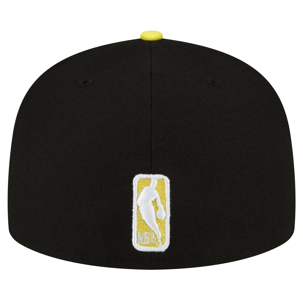 Men's Utah Jazz New Era Black/Yellow 2-Tone 59FIFTY Fitted Hat
