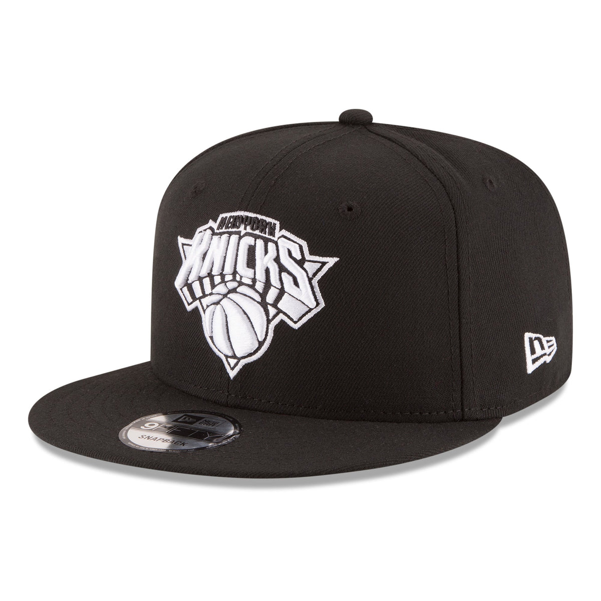 Youth New York Knicks New Era Black 9FIFTY Snapback Hat